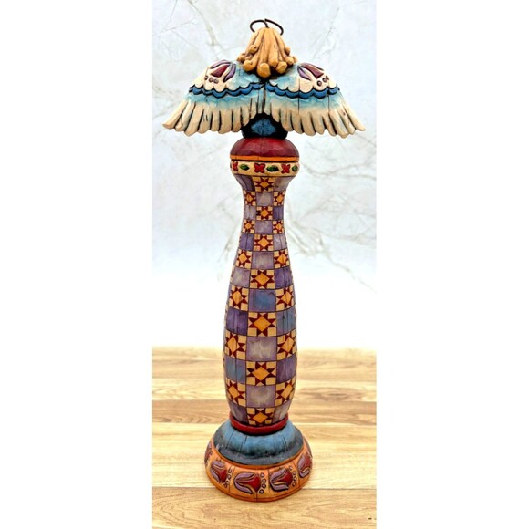 Jim Shore Singing Angel Heartwood Creek 2005 CELEBRATE WITH HARMONY #4002422 11" - Picture 3 of 14